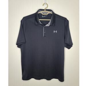 Under Armour black short sleeve polo shirt - XXL / 2XL